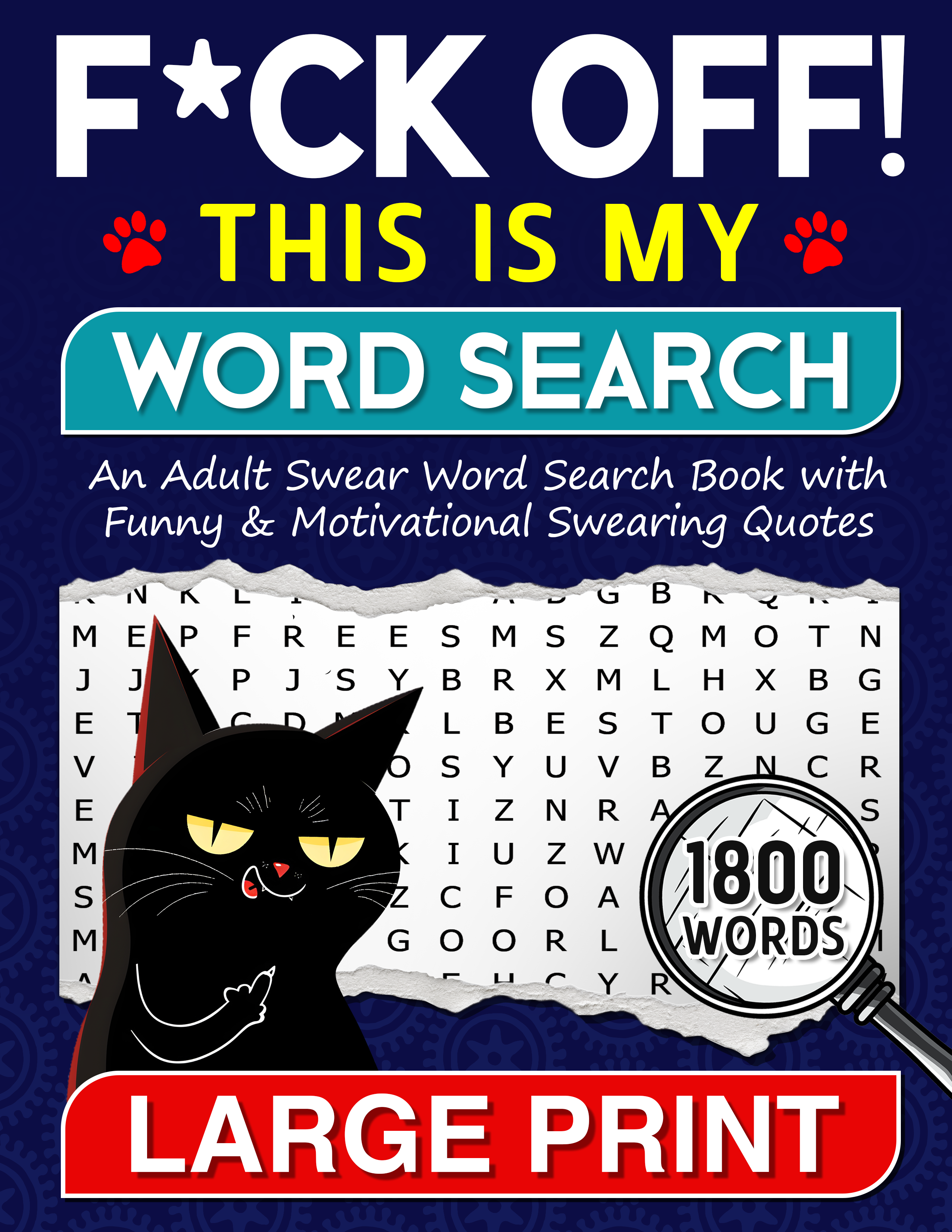 Swear Word Search Puzzle Book